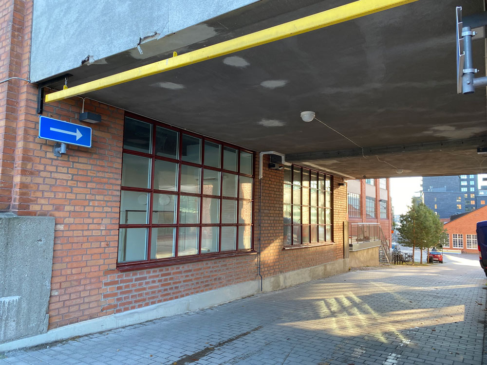 Fasadlösningar i en miljö där industrihistoria möter modern stadsutveckling