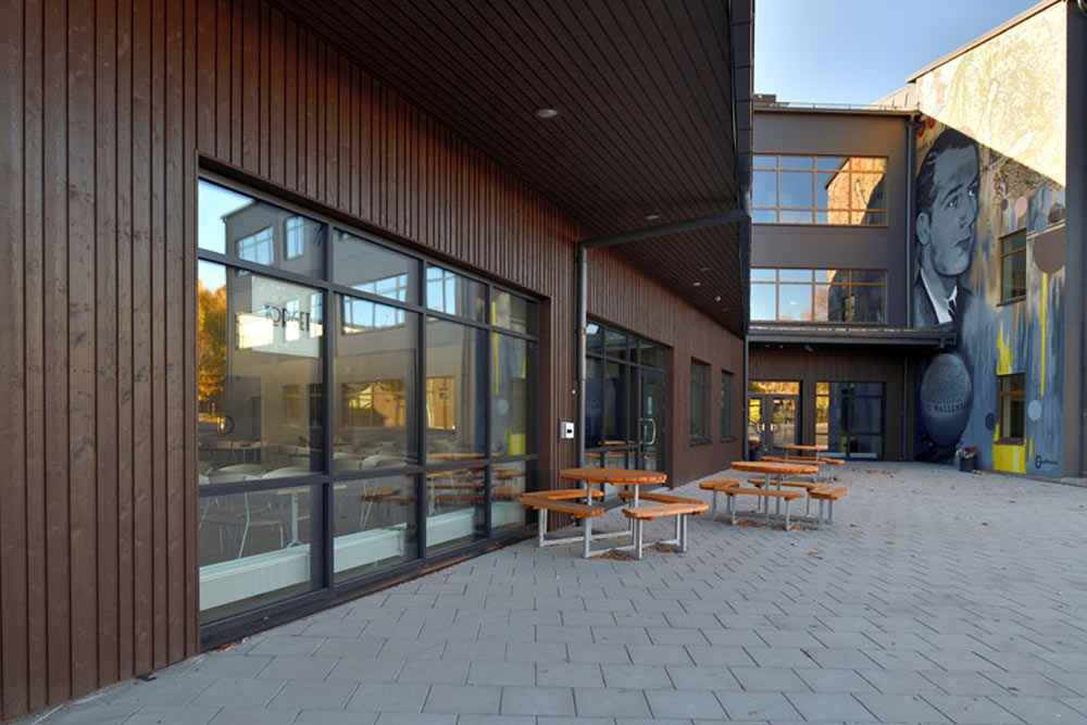 Hållbara fasadlösningar för en modern skolmiljö