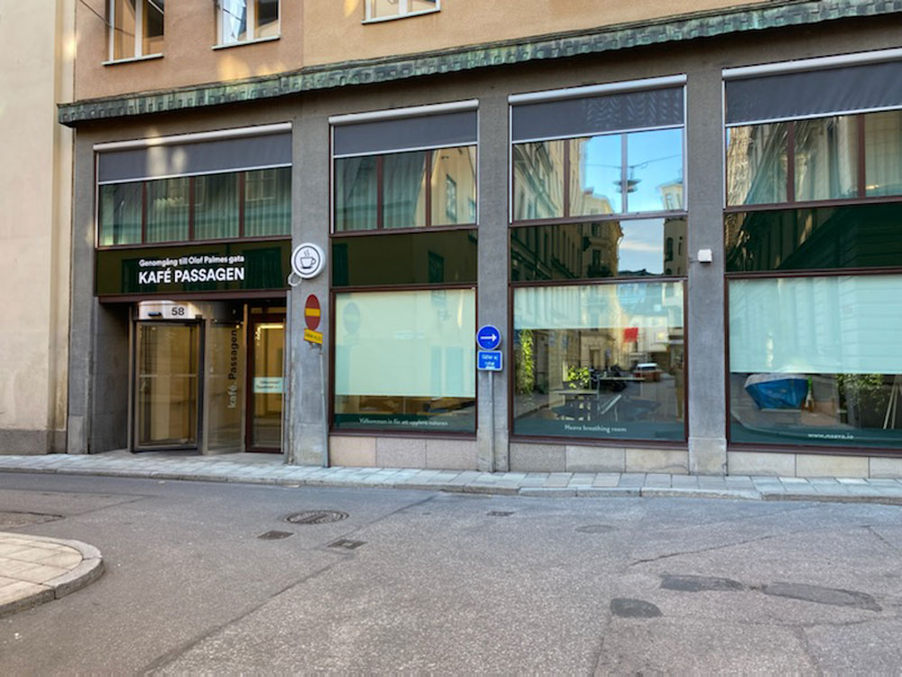 Fasad SFB 4150 SSG (Structal Glazing), Dörrar SFB 2086